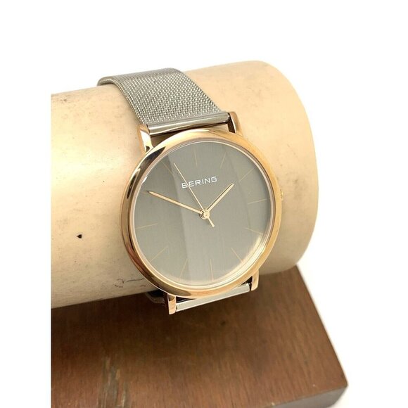 Bering Women's Watch 13436-369 Quartz Gray Dial Rose Gold Stainless Stee… - Picture 11 of 14
